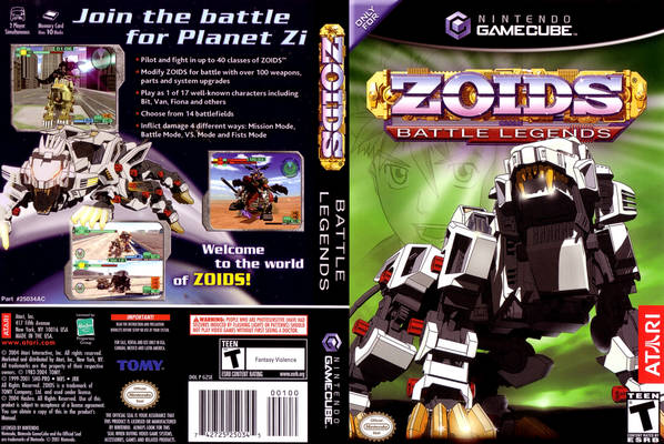 Screenshot Thumbnail / Media File 1 for Zoids Battle Legends-USA-GAMECUBE-DAGGER