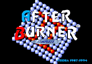 Screenshot Thumbnail / Media File 1 for After Burner Complete (32X)