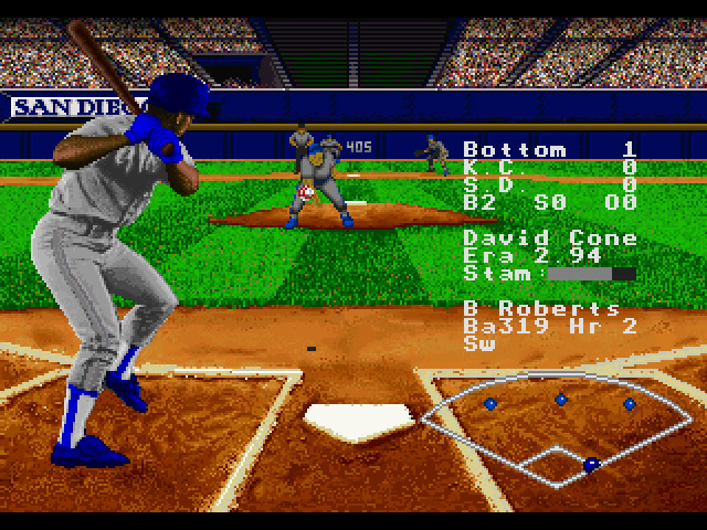 Screenshot Thumbnail / Media File 1 for RBI Baseball 95 (32X)