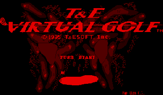 Screenshot Thumbnail / Media File 1 for T&E Virtual Golf (Japan)