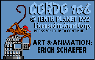 Screenshot Thumbnail / Media File 1 for Gordo 106 - The Mutated Lab Monkey (USA, Europe)