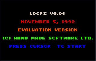 Screenshot Thumbnail / Media File 1 for Loopz (USA) (Proto)