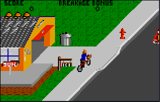 Screenshot Thumbnail / Media File 1 for Paperboy (USA, Europe)