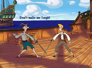 Screenshot Thumbnail / Media File 1 for The Curse Of Monkey Island (CD Windows)